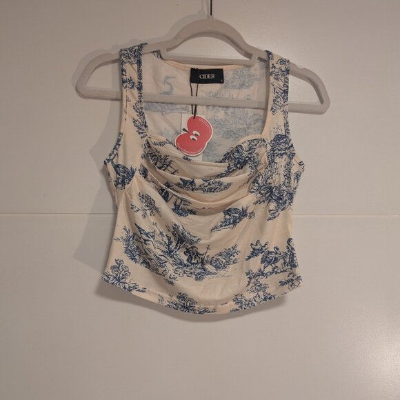 NWT Cider Cream Crop Top - Picture 1 of 5
